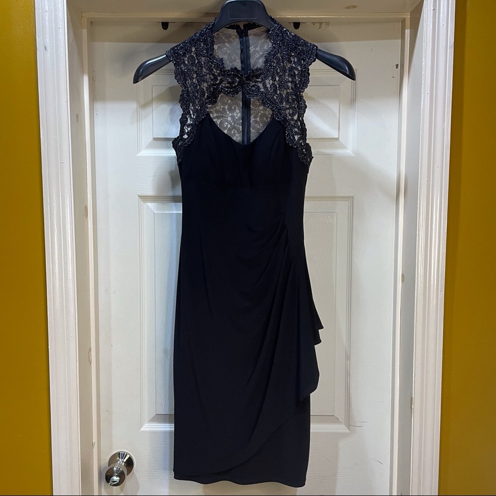 High Neck Cocktail Dress